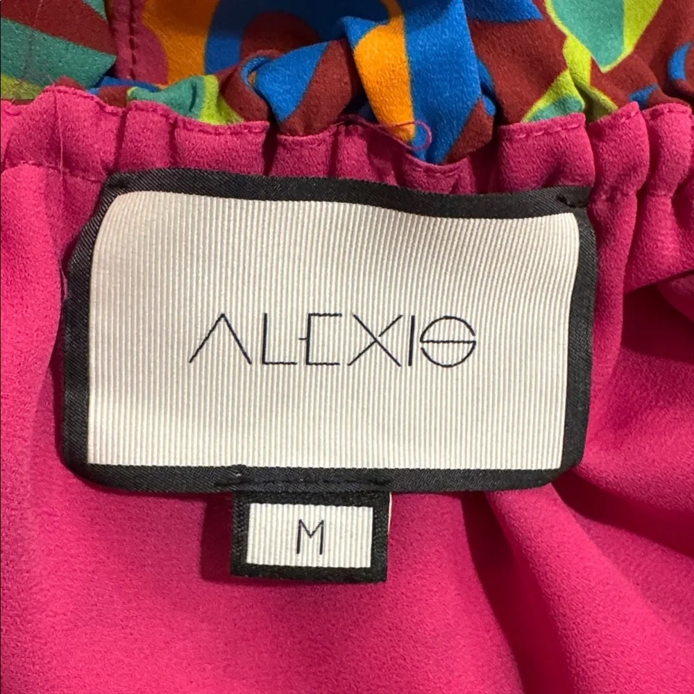 ALEXIS SIRSHA GOGO MULTI COLOR MINI DRESS SIZE MEDIUM - Picture 12 of 12